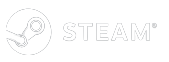 steam in white font