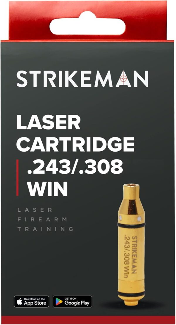 Strikeman .243/.308 Win Dry Fire Laser Cartridge | Elite Shooting Training System
