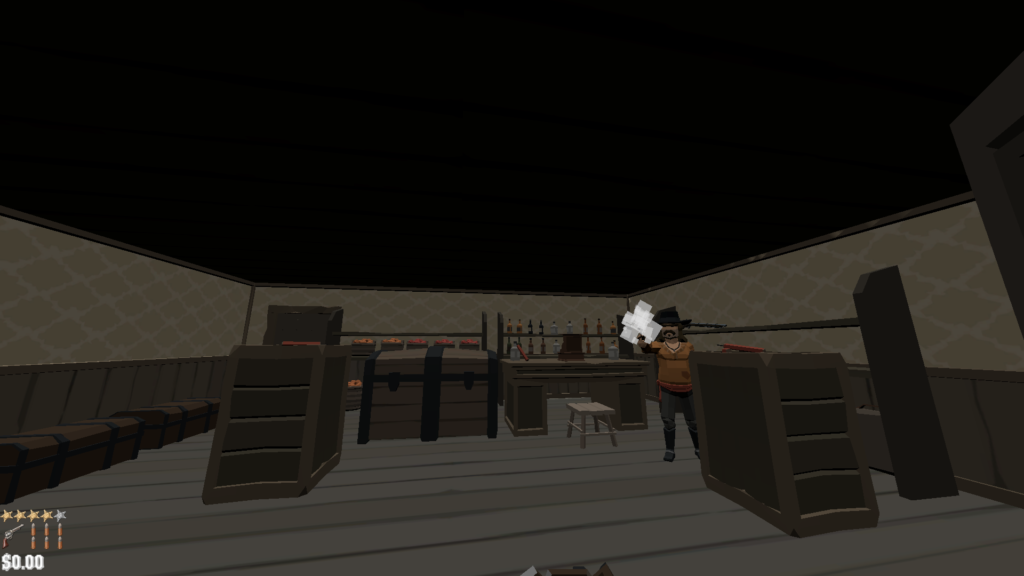 Interactive Dry fire with the Wild West Game mode from Interactive Gun Range